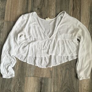 PacSun white blouse, size small